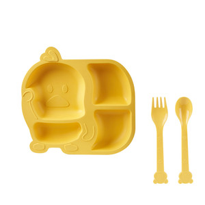 Fiambrera de PP de grado alimenticio para bebé, taza y cuenco de dibujos animados, plato de cena para niños, fiambrera de dibujos animados, vasos para beber para niños - Product Image 3
