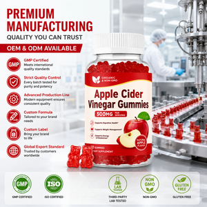 <span class=keywords><strong>Prix</strong></span> usine OEM ODM – 60 gommes amincissantes au <span class=keywords><strong>vinaigre</strong></span> <span class=keywords><strong>de</strong></span> <span class=keywords><strong>cidre</strong></span> <span class=keywords><strong>de</strong></span> pomme naturel en forme d'ours, pour stimuler le métabolisme et la digestion (ACV Keto) - Product Image 5