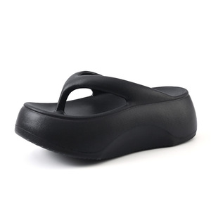 Sandales de plage compensées pour femme Guru, hauteur 6 cm, en EVA blanc - Product Image 5