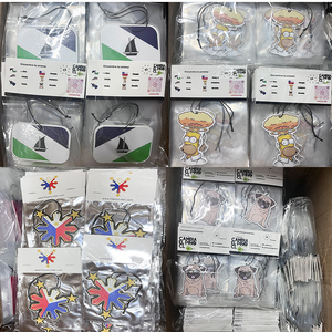 Cá nhân hóa xe làm mát không khí xe khử mùi giấy làm mát không khí xe tùy chỉnh giấy màu đen Anh Đào xe làm mát không khí - Product Image 6