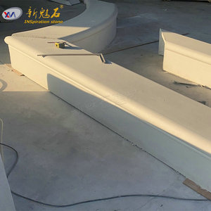 Nuevos Materiales de Construcción de Piedra, Banco Modular de Piedra Artificial XMS006, Hormigón de Alto Rendimiento para Parques y Plazas - Product Image 2