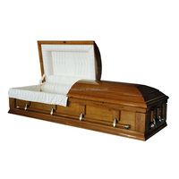 Ataúd y Asas de Madera de Alta Calidad al por Mayor en China de la Empresa Nantong Millionaire Casket, Modelo Judío
