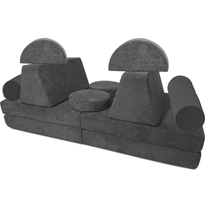 Children Play Sofa 12pcs Best Baby Playmat and Couch Wholesale Door Crawling and <b>Sliding</b> Kids Play Sofa - Product Image 4