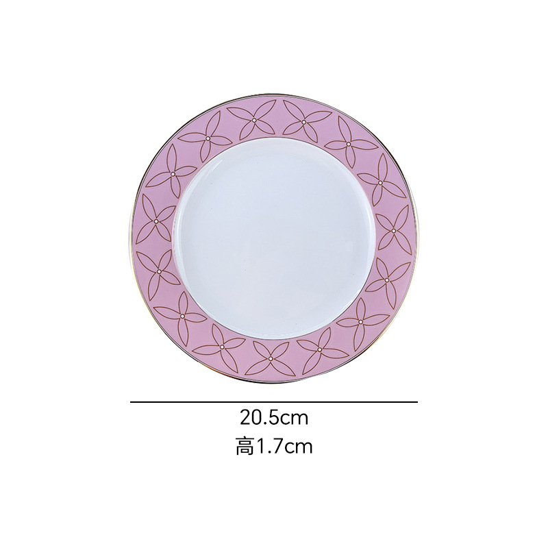 Powder eight inch plate