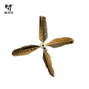 Love Flying Bird Feather Cat Teasing Stick With Bell Rotating Windmill For Cats Pet Interactive Toy - Product Image 2