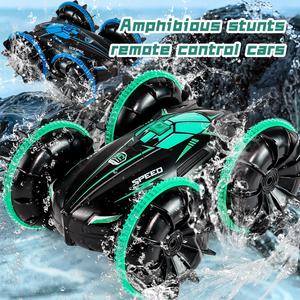 <span class=keywords><strong>Coche</strong></span> Anfibio Todoterreno con Control Remoto, 4WD, Rotación de 360 Grados, <span class=keywords><strong>Coche</strong></span> de Acrobacias RC - Product Image 2