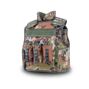 Dubbele Veilige Groothandel Custom Safety Fashion Camouflage Tactische Vest Vesten Quick Release Voor Mannen