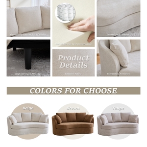 Canapé-lit modulable en forme de L, trois places, design de meubles d'intérieur, moderne, rembourré, confortable, <span class=keywords><strong>fauteuil</strong></span> pour salon, tissu - Product Image 3