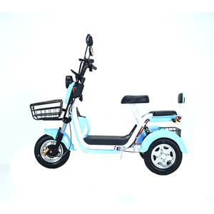 Nuevo Triciclo Eléctrico de 14 Pulgadas, Venta Caliente 2024, 600W, Batería de Plomo-Ácido de 12Ah, Scooter Eléctrico de Moda, Bicicleta Eléctrica de Carga - Product Image 4