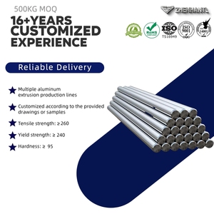 새로운 냉간 압연 6061 알루미늄 라운드 솔리드 바 추출 합금 알루미늄로드 - Product Image 1