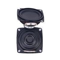 Haut-parleur étanche 53 mm 4 ohms 5 W à double aimant avec contour en caoutchouc et capuchon anti-poussière, aimant interne pour unité de haut-parleur Bluetooth