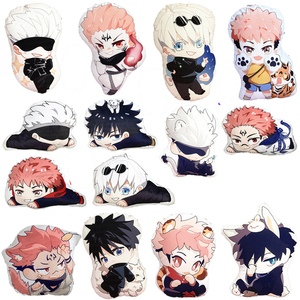 Jujutsu Satoru Gojo Geto Itadori Yuji Ryomen Sukuna Megumi <strong>Comic</strong> Con Sleep <strong>Pillow</strong> Plush Toy Doll Anime Plush <strong>Pillow</strong> - Product Image 1