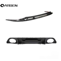 Kit carrosserie en fibre de carbone sèche de haute qualité, kit de mise à niveau de lèvre avant pour Audi RS3 berline (8Y) 2021-2024