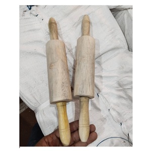 Premium Quality Wooden <b>Rolling</b> <b>Pin</b> Natural Wood Dough Roller For Baking Kitchen Tools Available At Affordable Price - Product Image 4