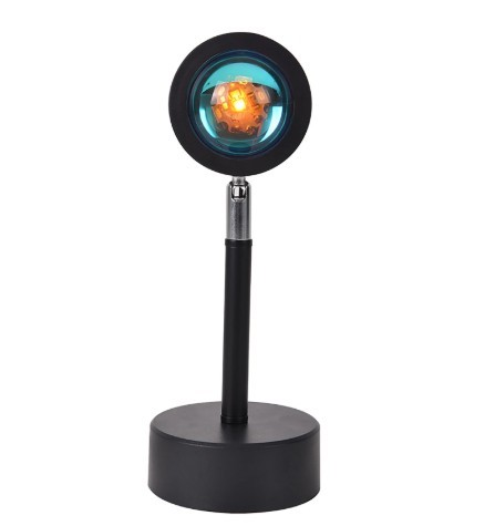 Factory Sale Dropshipping Mini rainbow Rgb Colorful Led Light Sunset Light Projector Lamp