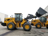 Penjualan Terlaris Mesin Diesel 164KW Front Wheel Loader 5t Mini Loader SYL958H dengan Bucket 3.0m³ Pompa Motor Efisiensi Tinggi