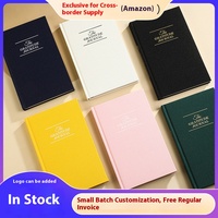Pour Amazon transfrontalier anglais Gratitude Journal lin tissu broche dans la main grand livre cahier 100 thermique lié Pages intérieures pour cadeau