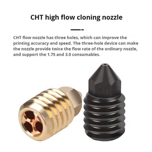 Buse d'imprimante 3D en acier trempé pour Hotend Bamboo X1/P1P/P1S/X1C, haute vitesse, grand débit, fabriquée en <span class=keywords><strong>Chine</strong></span> - Product Image 5