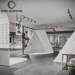 Vitrinas Modernas para Ópticas con Exhibidores, Diseño de Tienda, Vitrinas para Exhibición de Gafas - Product Image 6