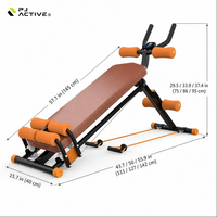 Banc d'exercices multifonctionnel pour abdominaux à domicile – Équipement de fitness