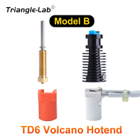 Trianglelab TD6 volcan Hotend CHC Pro 24V 104GT-2 TUN Pro buse pour V6 Hotend DDE DDB entraînement Direct ou extrudeuse Bowden