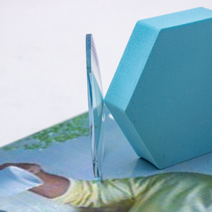 Lentes oftálmicas de corte azul de visión única 1,56 Lentes bloqueadas contra la luz azul en color claro Disponible en tamaños 1,59 1,60 1,67 1,74 - Product Image 2