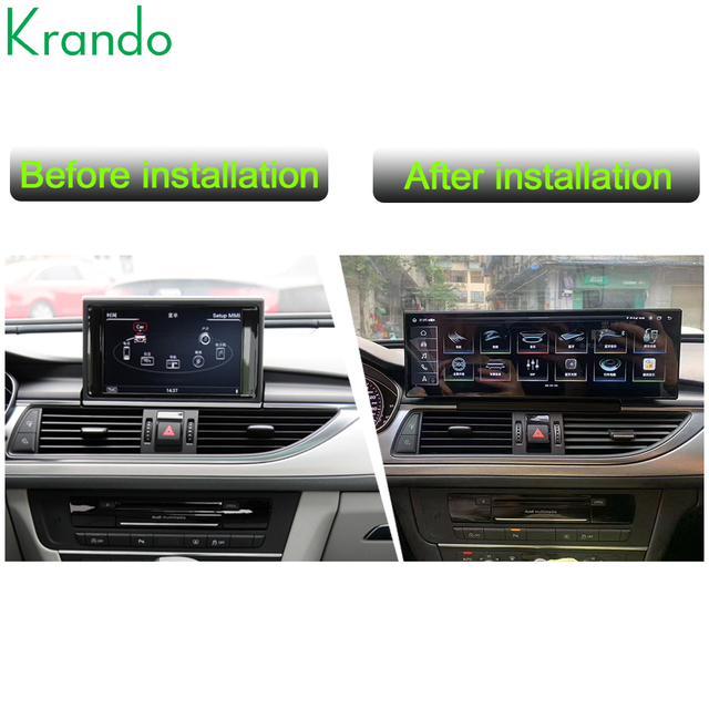 14.9'' Car Autoradio Android Head Unit for Audi A6 A6L A7 C7 S6 2012-2018 Car Multimedia Wireless Carplay Android Auto GPS Music