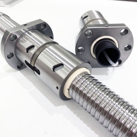 Kit de vis à billes YIDI Heavy Duty Dfu 2510 avec double écrou, matériau GCr15, grade C7/C5/C3, longueur 0-6000 mm pour machine CNC