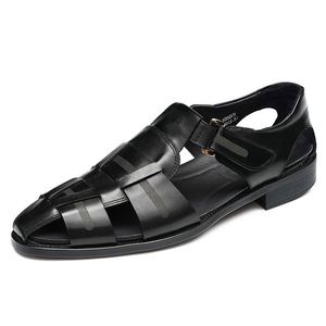 Botas de Tobillo de Cuero Genuino Estilo Británico para Hombre, Personalizadas, Premium, de Negocios, con Punta Cuadrada, para Otoño - Product Image 2