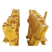 Pied d'ancrage robuste Kaiteng Q355B en acier au carbone haute résistance pour fondation en béton, conforme OSHA, stabilité garantie