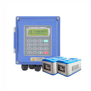 DN40超音波流量計LCDセンサーインラインクランプオントランスデューサーウォールマウントチャンネル設置用水流プローブ - Product Image 4