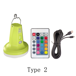 Bóng Đèn Led Trong Nhà Có Thể Sạc Lại Đèn Led Độ Sáng Cầm Tay Và Dễ Mang Theo Kèm Cáp Type C Sạc Điện Thoại Di Động - Product Image 2