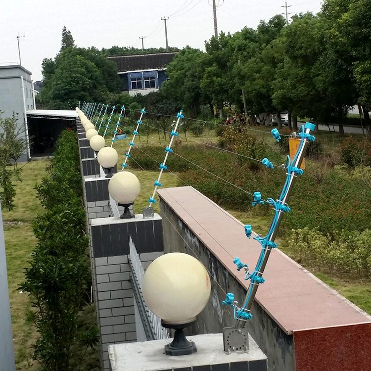 High Voltage Electric Fence Energizer Pulse Electric Fence Intrusion Alarm System High Security Wire Fence