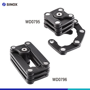 Candado Plegable Portátil de Diseño Original para Exteriores, Candado Combinado de Alta Resistencia, Sin Certificación - Product Image 2