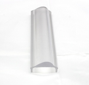 חול קרפט אופטי ברור פלסטיק אקריליק PMMA LED ליניארי אור רצועת עדשה - Product Image 6