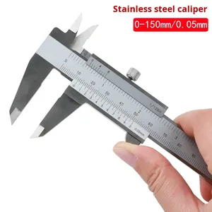 Độ chính xác cao 0-150mm kỹ thuật số Vernier Caliper cấp công nghiệp thép không gỉ công cụ thủ công OEM đo độ sâu Đường kính bên trong - Product Image 3