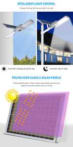 Lámpara Solar LED de 500 Vatios a Precio de Fábrica, Farola Solar LED, Carcasa para Lámpara Solar, Entrega Rápida - Product Image 5