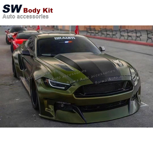 2015-2017 cho Ford Mustang CD phong cách cơ thể Kit New rộng cơ thể khí động học phía trước Bumper Lip Fender tự động phụ kiện chuyển đổi - Product Image 3