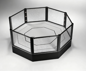 Ring de compétition de boxe <span class=keywords><strong>libre</strong></span> MMA en acier réglable et surélevé, forme hexagonale - Product Image 3