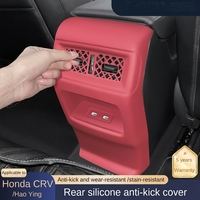 Rücksitz-Kickproof-Matten Silikon-Klimaanlagen-Lüftungsschutz für Honda CRV Zubehör Innenraum 2023 2024 2025 2026