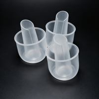 Bouchon doseur en plastique PP pour bouteille de détergent lessive de qualité chimique, avec capacité de mesure, pour liquide de lavage et adoucissant textile