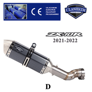 ZX-10R moto silencieux d'échappement sans lacet 2021 2022 <span class=keywords><strong>2023</strong></span> pour Kawasaki <span class=keywords><strong>ZX10R</strong></span> ZX-10r silencieux d'échappement s'échappe - Product Image 5