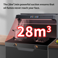 Cuisinière à gaz intelligente Cuisinière à gaz 2 brûleurs avec four