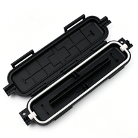 Kotak Perlindungan Serat Optik IP65 Ftth 1 n 1 Keluar 2.0*3.mm Drop Cable Joint Kits  Selang Susut Panas  Kotak Sambungan Serat Optik