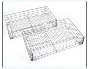 Meticuloso guardarropa confiable general engrosamiento profundización cesta de almacenamiento telescópica borde ajustable para Cocina - Product Image 6