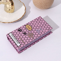 Boîte d'emballage de luxe pour kit de cils, personnalisable avec logo, vide, pour bandes de cils, pour emballage cosmétique