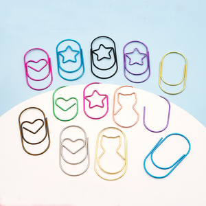 Bán Buôn Sáng Tạo Đơn Giản Kích Thước Lớn Dễ Thương Thực Tế Bookmark Đẩy Pin Vàng Kim Loại Giấy <span class=keywords><strong>Clip</strong></span> Cho Các Trường Học Văn Phòng Tài LIỆU - Product Image 4