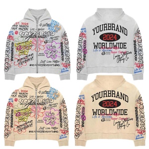 Tùy Chỉnh Người Đàn Ông Của Áo Cho <span class=keywords><strong>M</strong></span>ùa Đông 400gsm 100% Cotton Pháp Terry Dtg Thư In Logo 3D Thêu Thiết Kế <span class=keywords><strong>M</strong></span>ới - Product Image 6