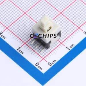 PS-8055SVB-6PNA Push Button Switch SMD Switch No Lock Rectangle Plunger 500mA 24V - Product Image 1