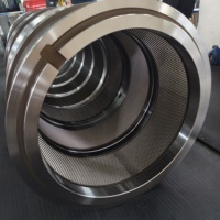 Machine à granulés d'aliments pour volailles, moulin à granulés à matrice annulaire Andritz PM520 en acier inoxydable 3,0 mm 5,0 mm pour machine à granulés d'aliments pour animaux